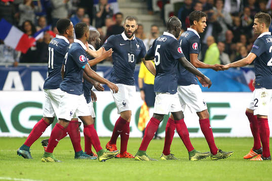 Joie Karim BENZEMA - 08.10.2015 - France / Armenie - Match
