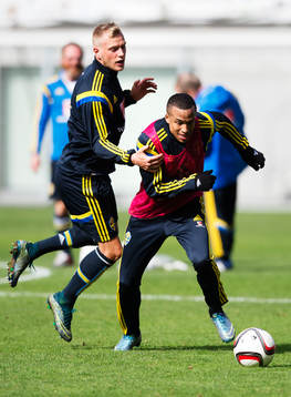 John Guidetti och Martin Olsson