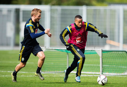 Sebastian Larsson och Martin Olsson