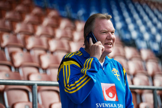 Karl-Erik Nilsson, ordförande Svenska Fotbollförbundet,