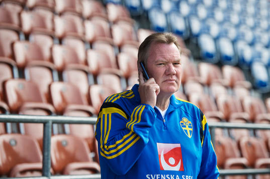Karl-Erik Nilsson, ordförande Svenska Fotbollförbundet,