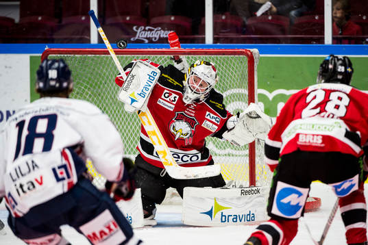Malmö Redhawks målvakt Jonas Gunnarsson