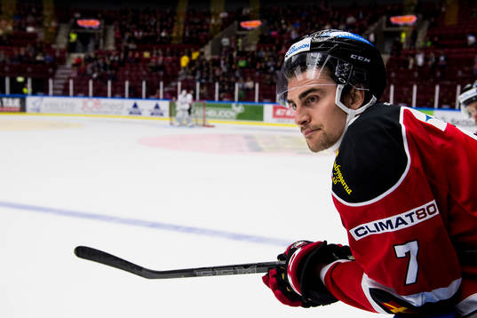 Malmö Redhawks Nils Andersson deppar