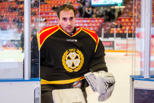 Brynäs målvakt Bernhard Starkbaum