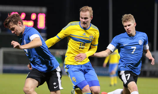 Estlands Kevin Aloe, Sveriges Gustav Engvall, Estlands
