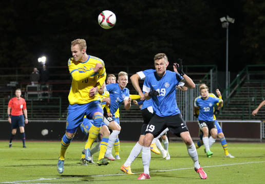 Sveriges Gustav Engvall, Estlands Mattias Käit