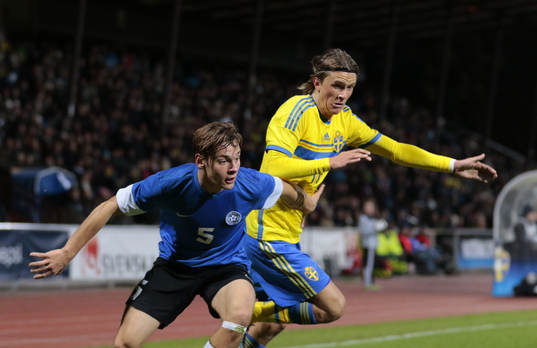 Estlands Kevin Aloe, Sveriges Kristoffer Olsson