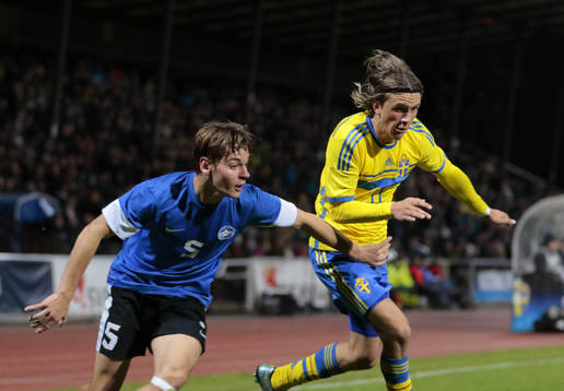 Estlands Kevin Aloe, Sveriges Kristoffer Olsson