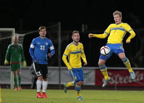 Estlands Frank Liivak, Sveriges Muamer Tankovic, Sveriges