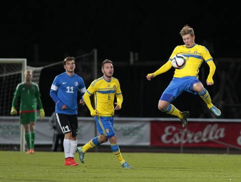 Estlands Frank Liivak, Sveriges Muamer Tankovic, Sveriges