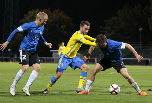 Estlands Hindrek Ojamaa, Sveriges Muamer Tankovic, Estlands