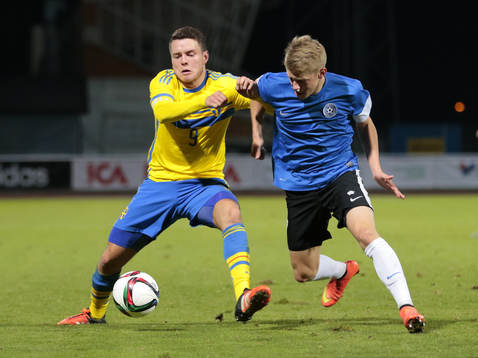 Sveriges Kerim Mrabti, Estlands Joseph Saliste