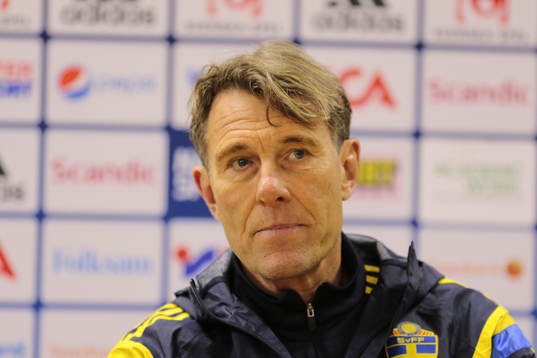 Sveriges förbundskapten Håkan Ericson