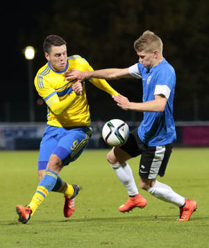 Sveriges Kerim Mrabti, Estlands Joseph Saliste