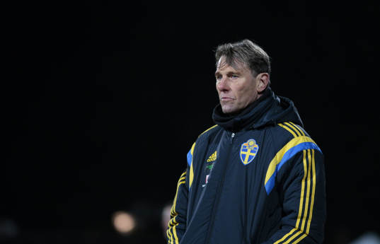 Sveriges förbunskapten Håkan Ericson
