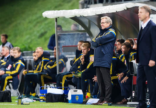 Sveriges förbundskapten Erik Hamrén
