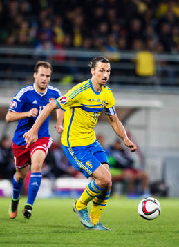 Sveriges Zlatan Ibrahimovic