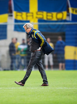 Sveriges förbundskapten Erik Hamrén