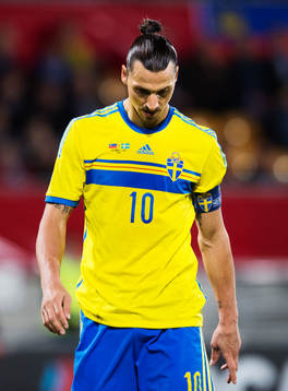 Sveriges Zlatan Ibrahimovic