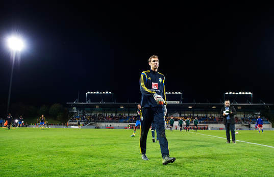 Sveriges målvakt Andreas Isaksson