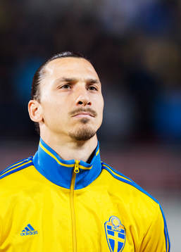 Sveriges Zlatan Ibrahimovic