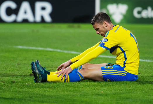 Sveriges Marcus Berg deppar