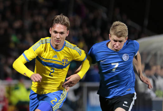 Sveriges Linus Wahlqvist, Estlands Joseph Saliste