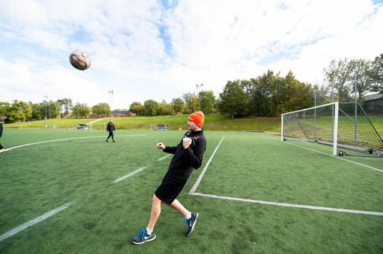 Karlskronas målvakt Patrick Galbraith