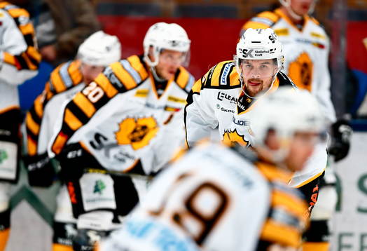 Skellefteås spelare värmer upp