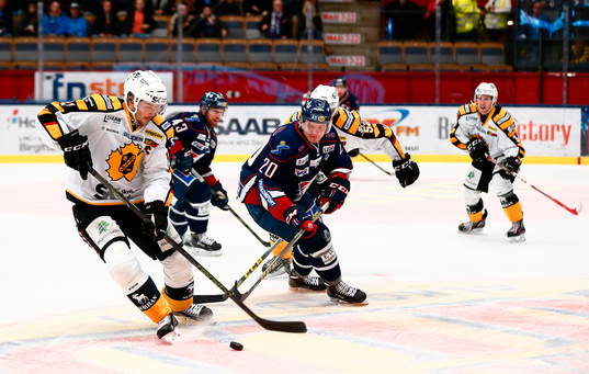 Skellefteås Jimmie Ericsson och Linköpings Nick Sörensen
