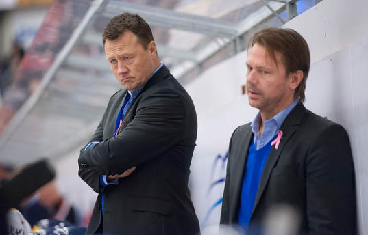 Sundsvalls tränare Göran Tärnlund och Sundsvall