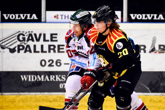Frölundas Joel Lundqvist och Brynäs Adam Brodecki