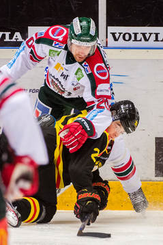 Frölundas Joel Lundqvist och Brynäs Adam Brodecki