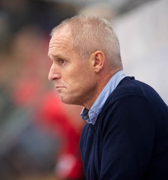 Timrås tränare Roger Forsberg deppar