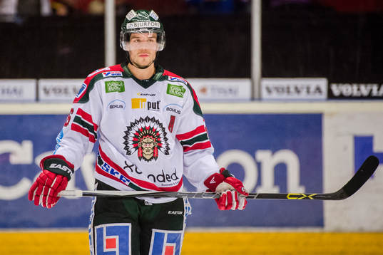 Frölundas Oscar Fantenberg deppar