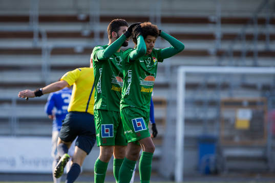 Dalkurds Mattias Mete och Dalkurds Simon Stenberg deppar