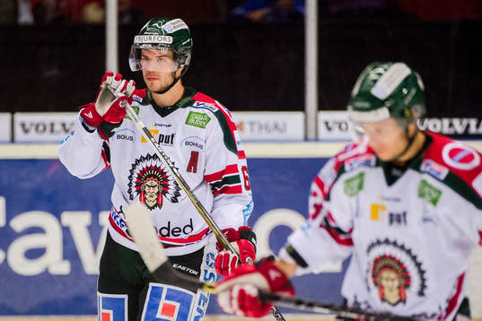 Frölundas Oscar Fantenberg deppar