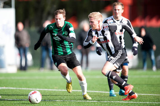 Högaborgs Jesper Larsson och Tenhults Adam Hermansson