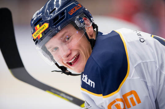 Sundsvalls Emil Fahlander är glad