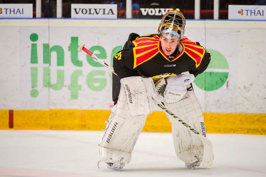 Brynäs målvakt Bernhard Starkbaum