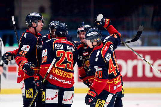 Djurgårdens Daniel Brodin jublar