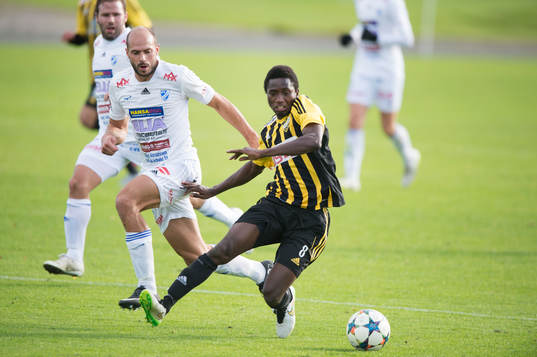 i matchen i division 2 mellan IFK Hässleholm och Berga i