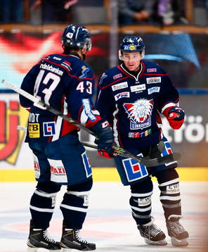 Linköpings Andrew Gordon och Broc Little