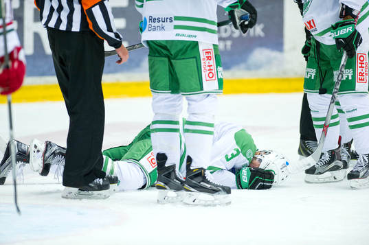 Rögles Almen Bibic ligger på isen