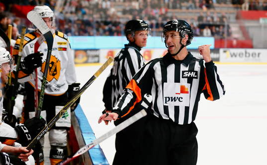 Domare diskuterar med Skellefteå