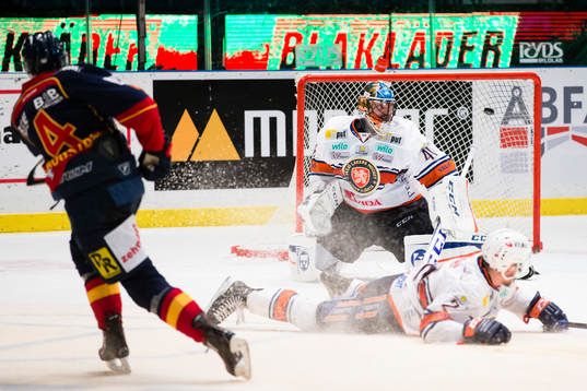Djurgårdens Marcus Högström gör 4-3 bakom Växjös