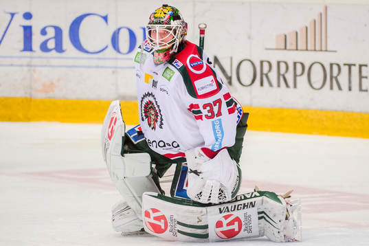 Frölundas målvakt Johan Gustafsson