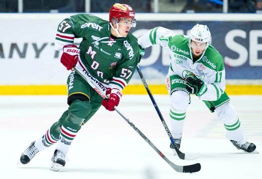Modos Emil Djuse och Rögles David Åslin