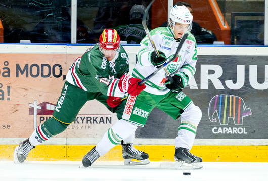 Modos Bobby Buttler och Rögles Sebastian Wännström