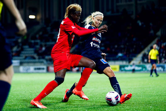 Eskilstunas Gaelle Enganamouit och Linköpings Pernille